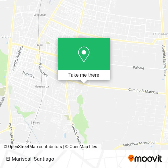 El Mariscal map