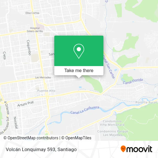 Volcán Lonquimay 593 map