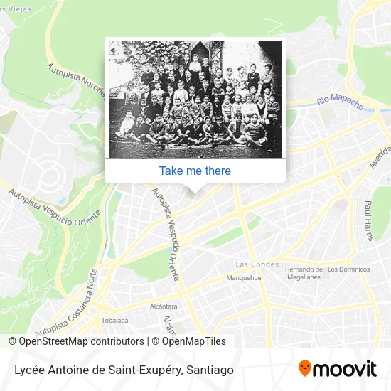 Lycée Antoine de Saint-Exupéry map