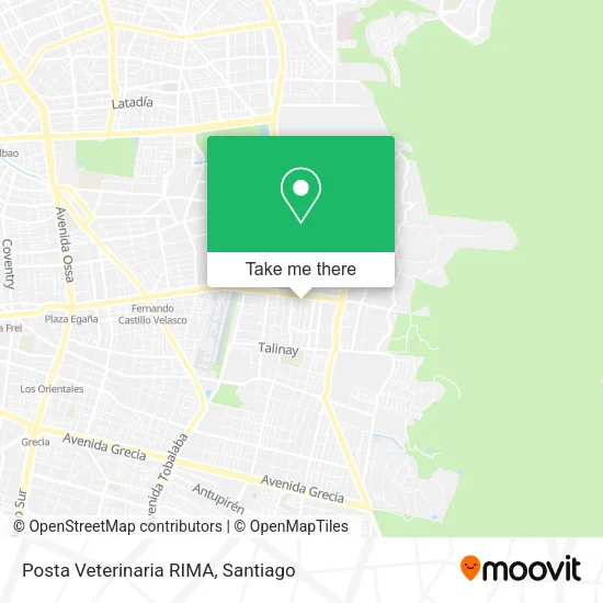 Posta Veterinaria RIMA map