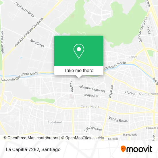 La Capilla 7282 map