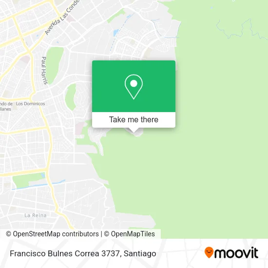 Francisco Bulnes Correa 3737 map
