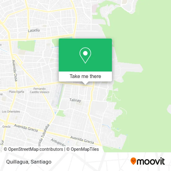 Quillagua map