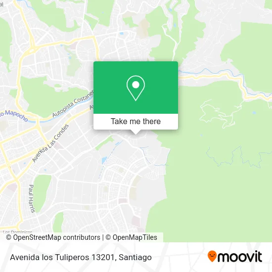 Avenida los Tuliperos 13201 map