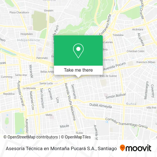 Asesoría Técnica en Montaña Pucará S.A. map