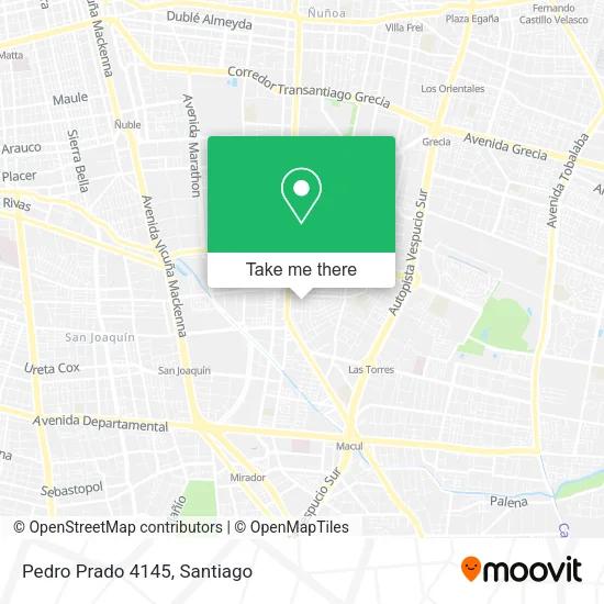 Pedro Prado 4145 map