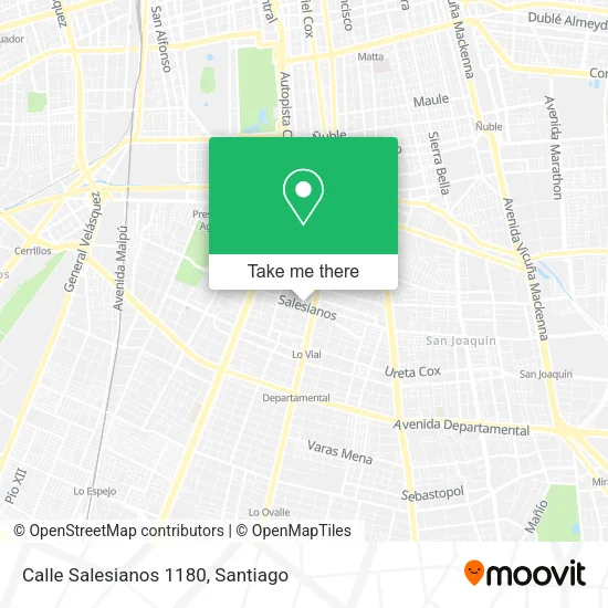 Calle Salesianos 1180 map