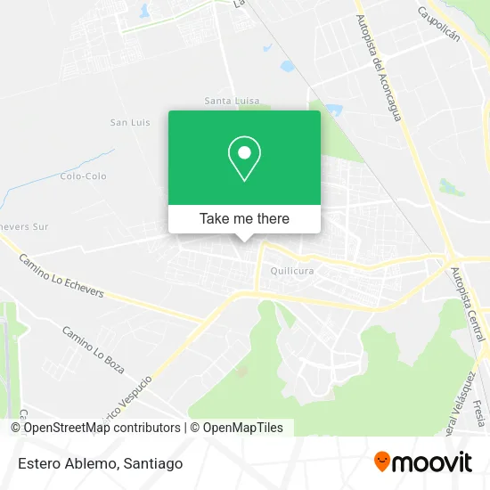 Estero Ablemo map