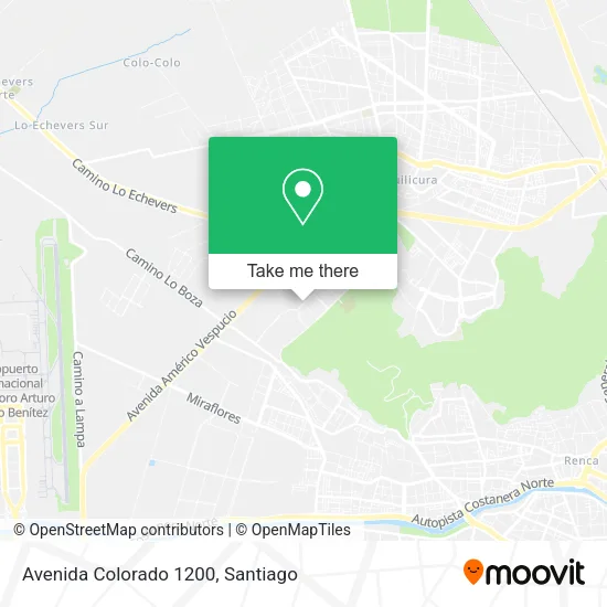 Avenida Colorado 1200 map