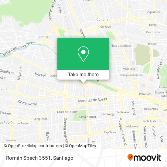 Román Spech 3551 map