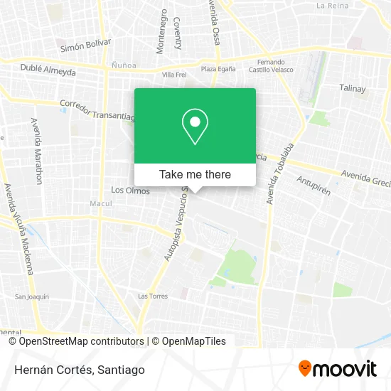 Hernán Cortés map