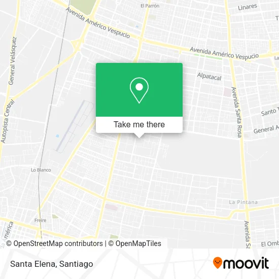 Santa Elena map