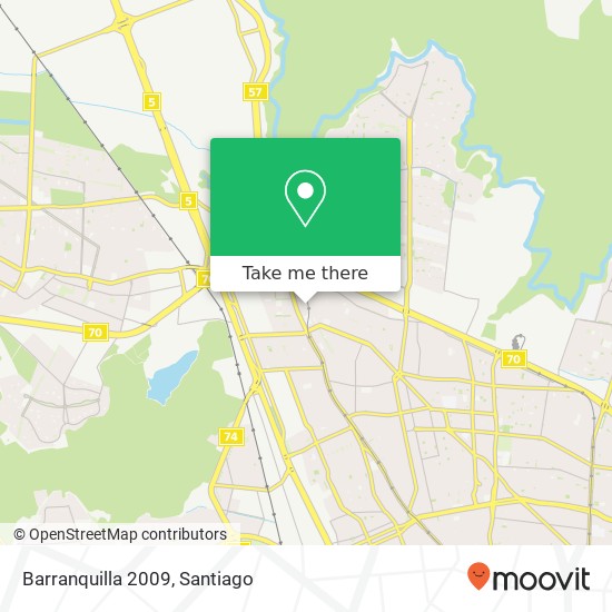 Barranquilla 2009 map