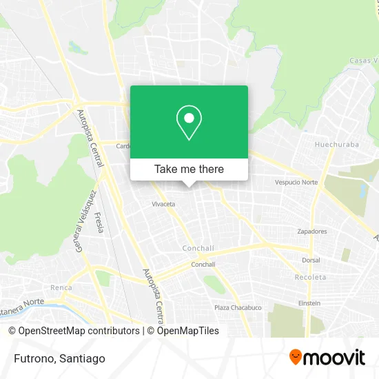 Futrono map