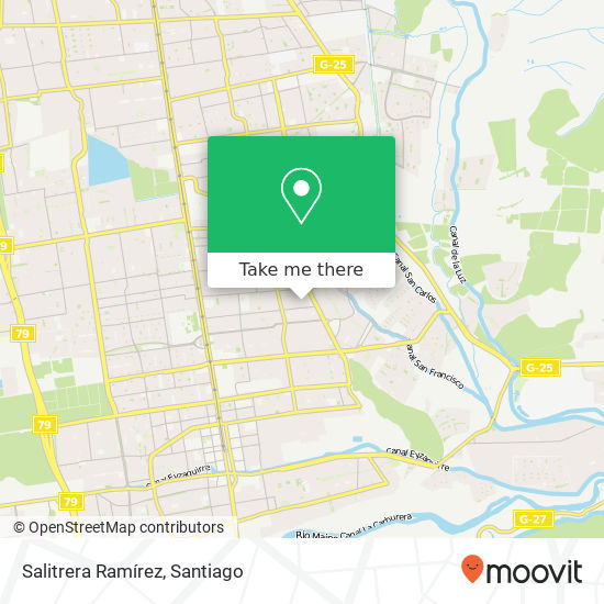 Salitrera Ramírez map