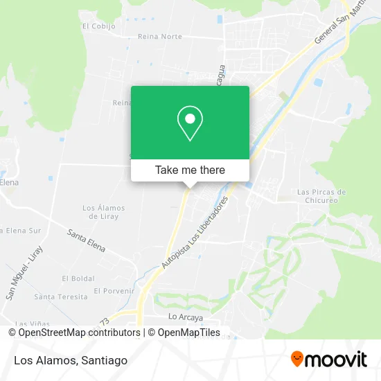 Los Alamos map