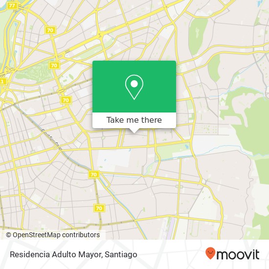 Residencia Adulto Mayor map