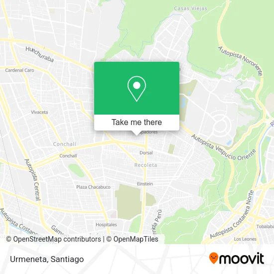 Urmeneta map