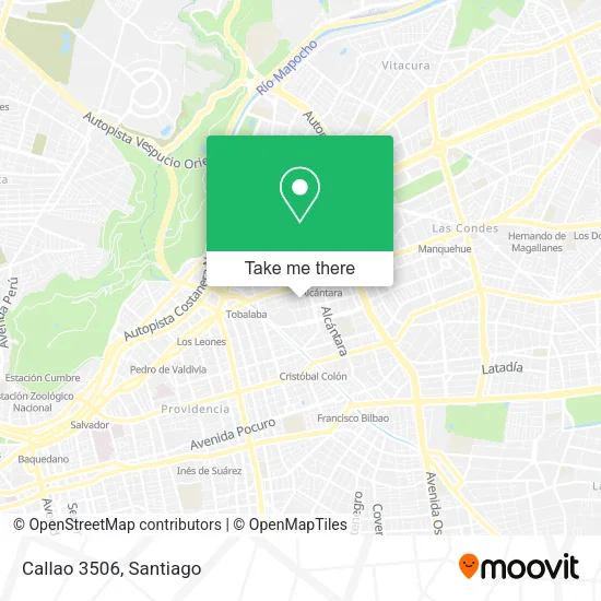 Callao 3506 map