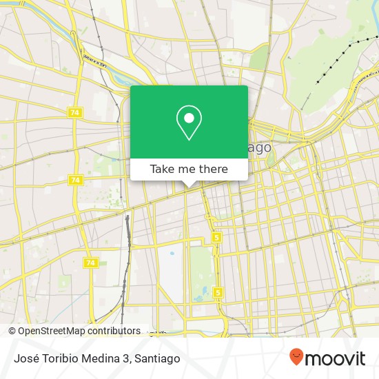 José Toribio Medina 3 map