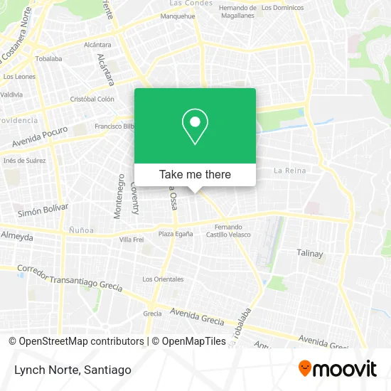 Lynch Norte map