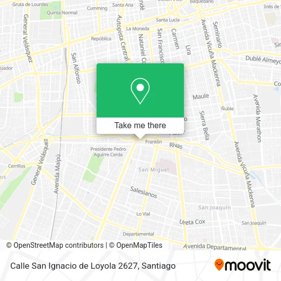 Calle San Ignacio de Loyola 2627 map