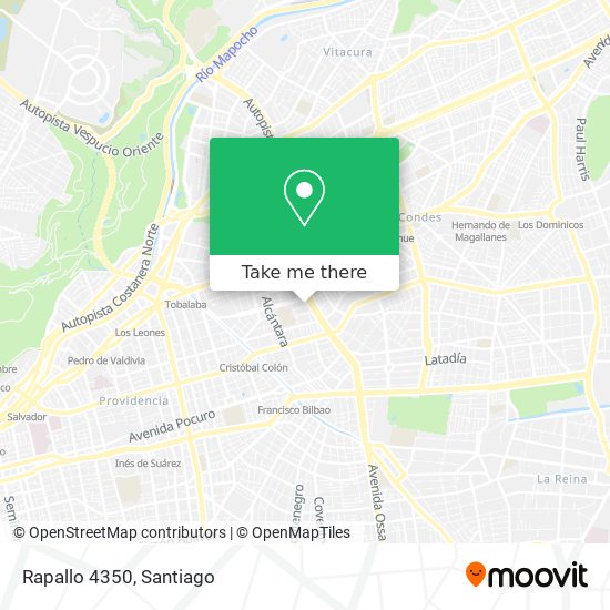 Rapallo 4350 map