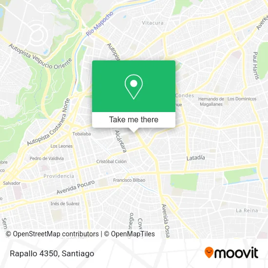 Rapallo 4350 map