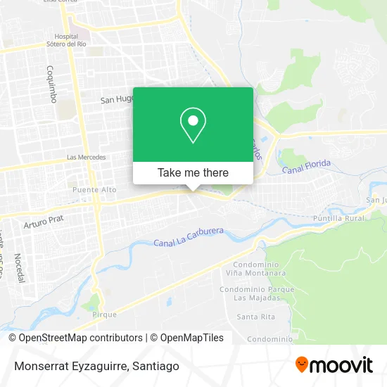Monserrat Eyzaguirre map