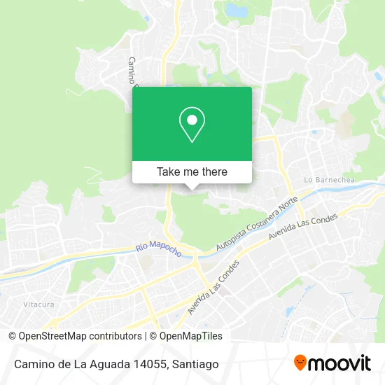 Mapa de Camino de La Aguada 14055