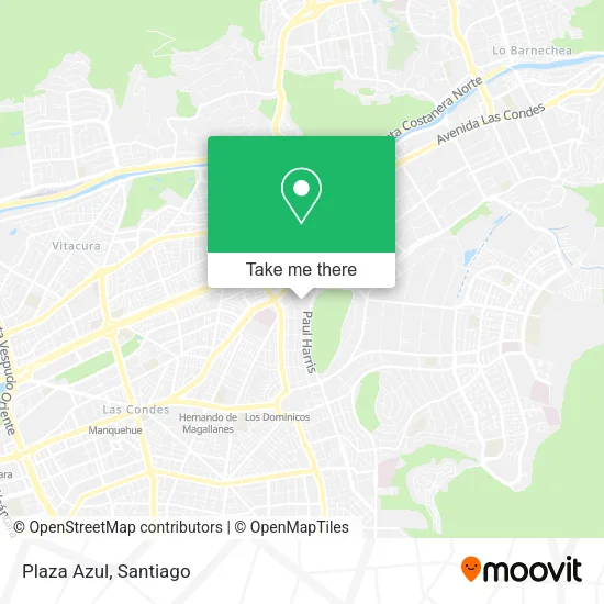 Plaza Azul map