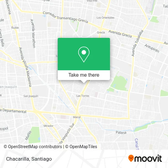 Chacarilla map