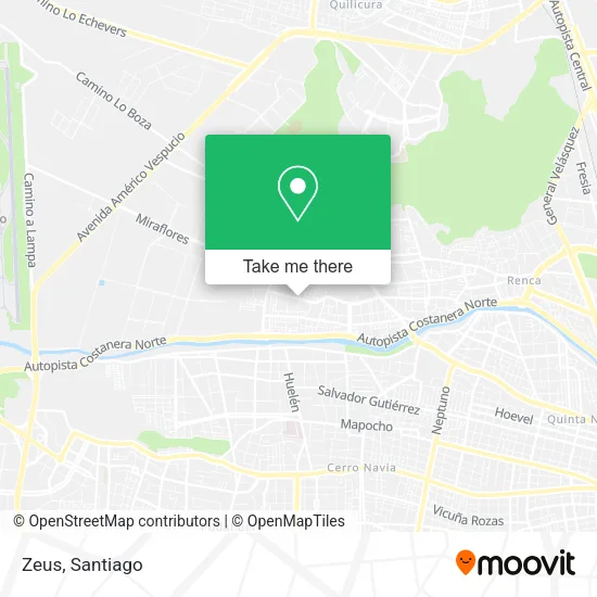 Zeus map