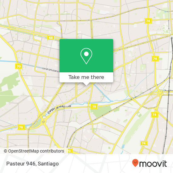 Mapa de Pasteur 946