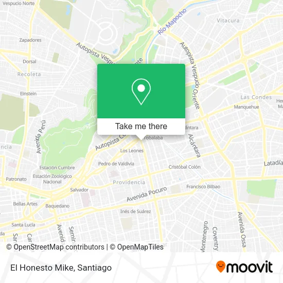Mapa de El Honesto Mike