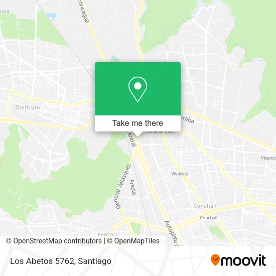 Los Abetos 5762 map