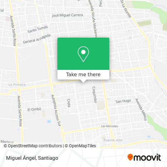 Miguel Ángel map