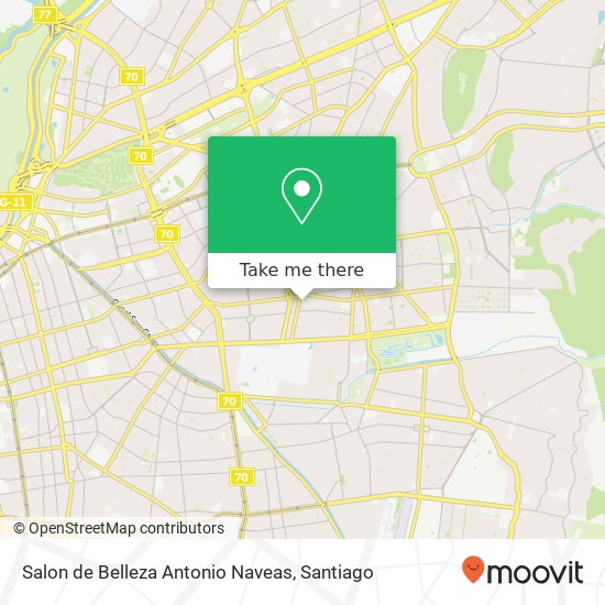 Salon de Belleza Antonio Naveas map