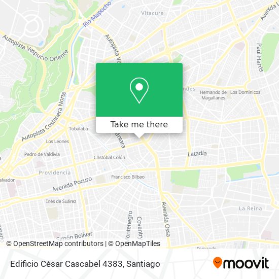 Mapa de Edificio César Cascabel 4383