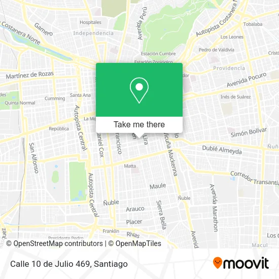 Calle 10 de Julio 469 map
