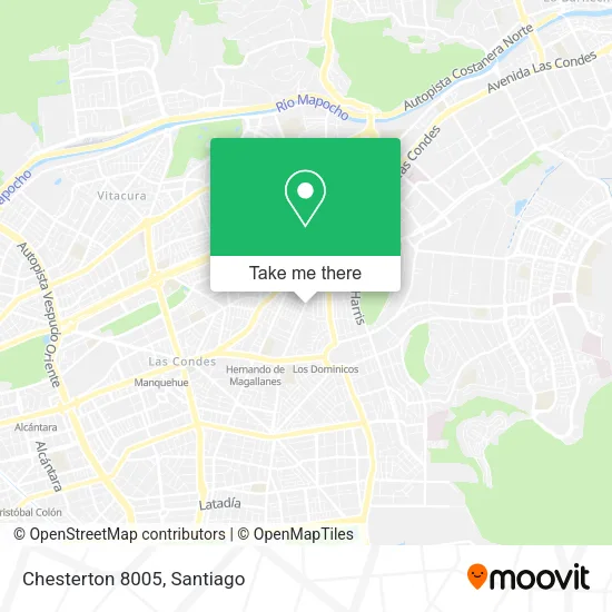 Chesterton 8005 map