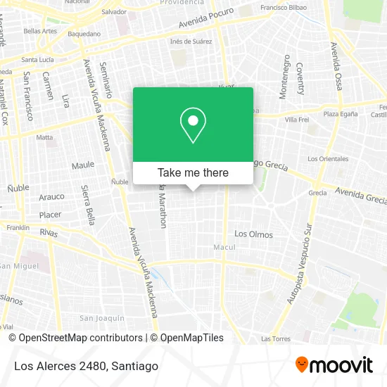 Los Alerces 2480 map