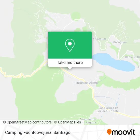 Mapa de Camping Fuenteovejuna