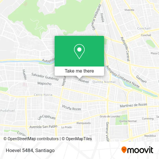 Hoevel 5484 map