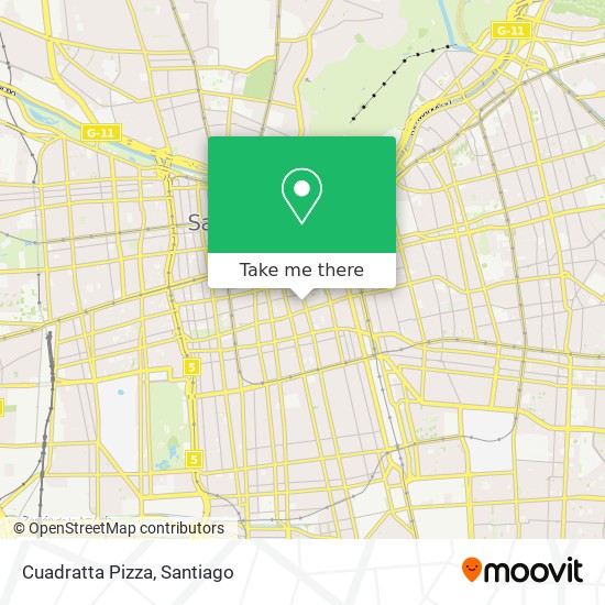 Cuadratta Pizza map