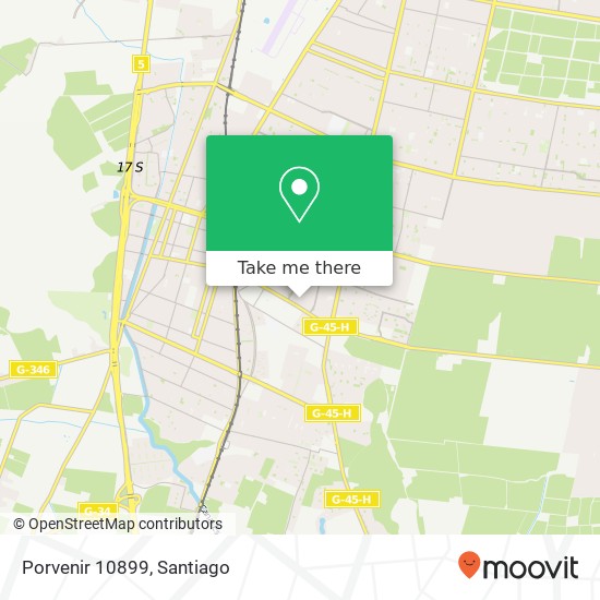 Porvenir 10899 map