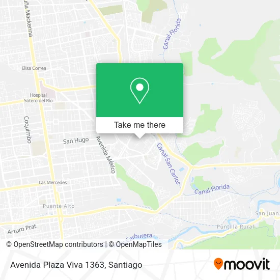 Avenida Plaza Viva 1363 map