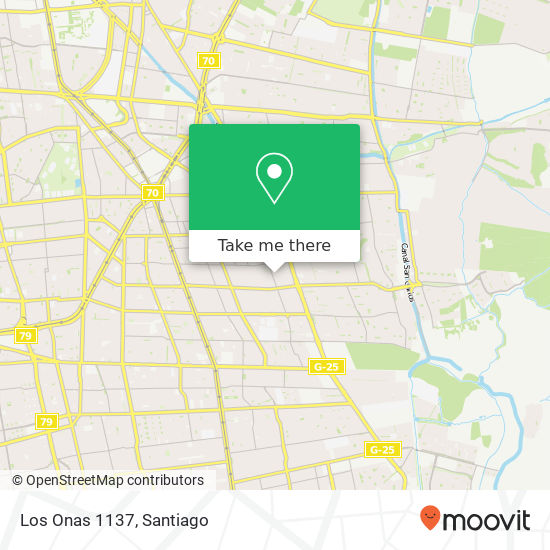 Los Onas 1137 map