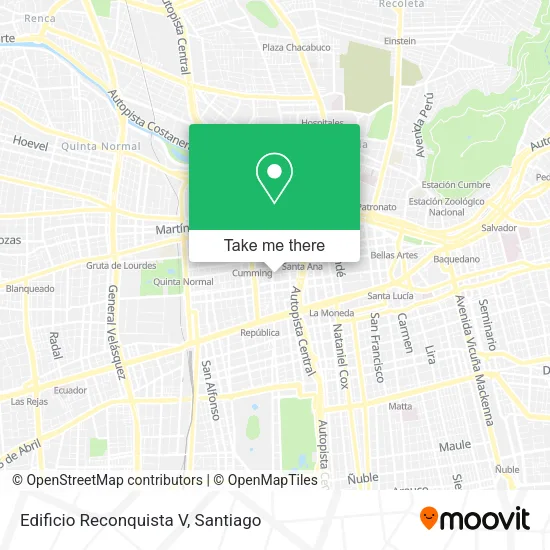 Edificio Reconquista V map