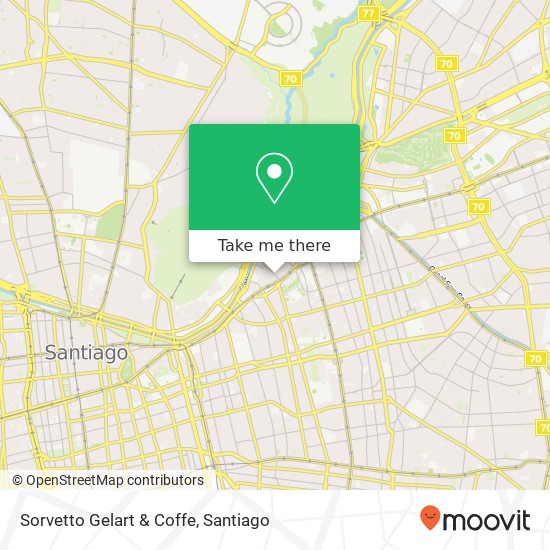 Sorvetto Gelart & Coffe map